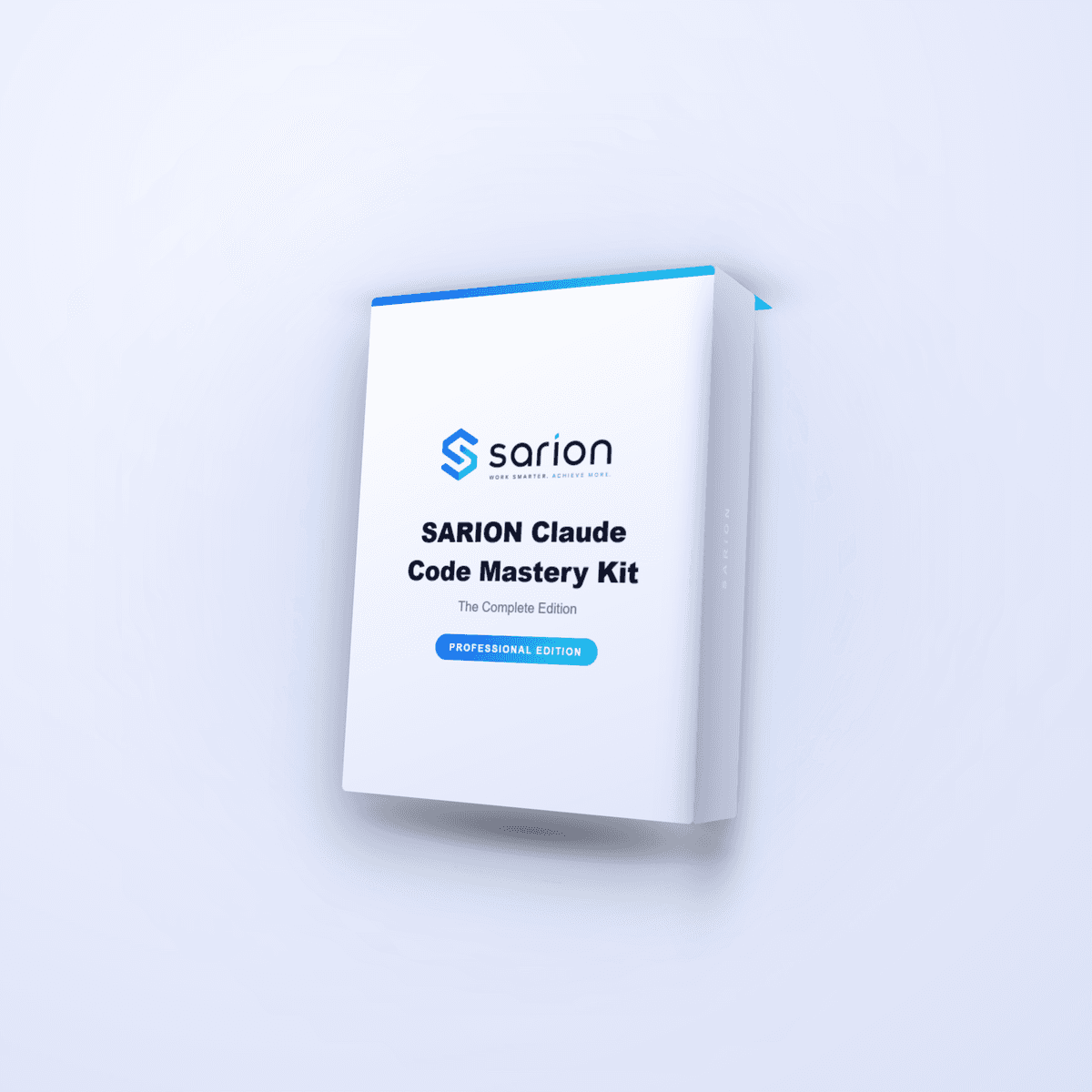 SARION Claude Code Mastery Kit box mockup